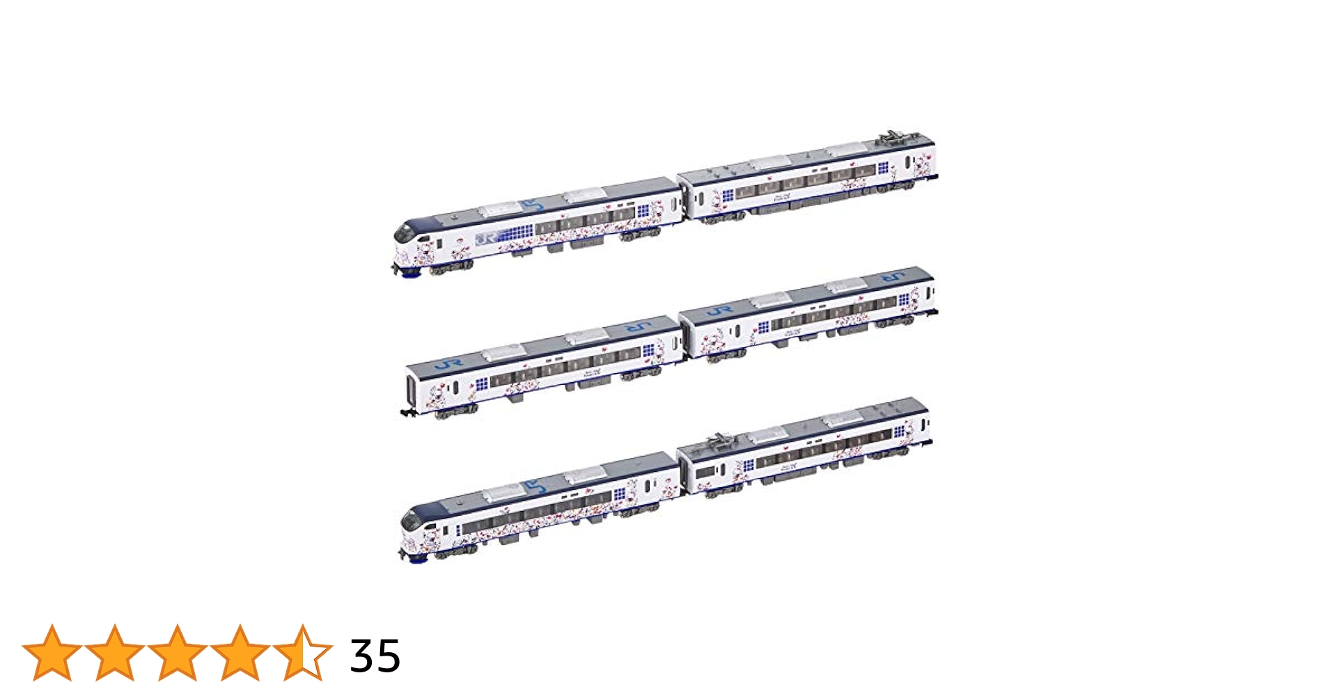 TOMIX 98674 N Gauge 281 Series Hello Kitty Haruka Butterfly
